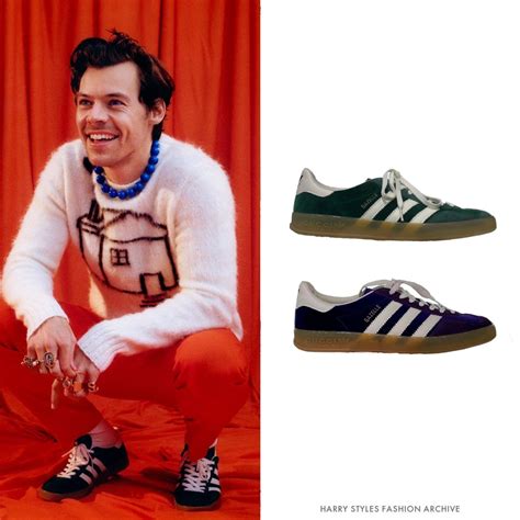 gucci adidas harry styles|harry styles adidas sneakers.